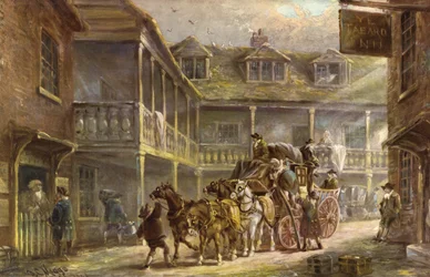 Das Tabard Inn, Soutwark, London